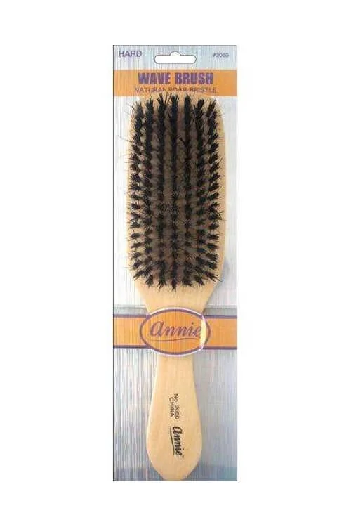 Annie Hard Reinforced Bristles Wave Brush #2060