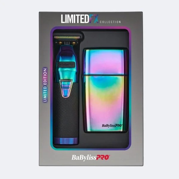 BaBylissPRO LimitedFX Iridescent Trimmer & Double Foil Shaver