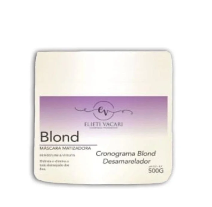 Blond Tinting Violet Anti Yellowwish Schedule Violet Mask 500g - Elieti Vacari