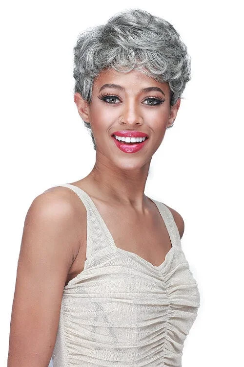 Bobbi Boss MH1501 Rylee MediFresh Cap Pixie Crush Series 100% Human Hair Wig