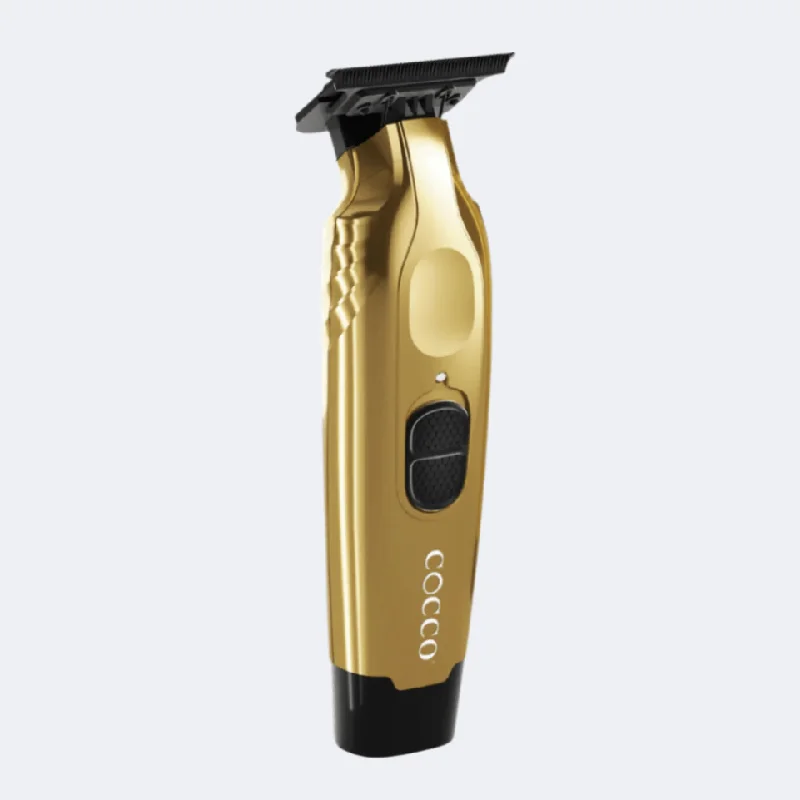 Cocco Veloce Pro Cordless Trimmer with Digital Gap Ambassador DLC Blade (CVPT) Gold