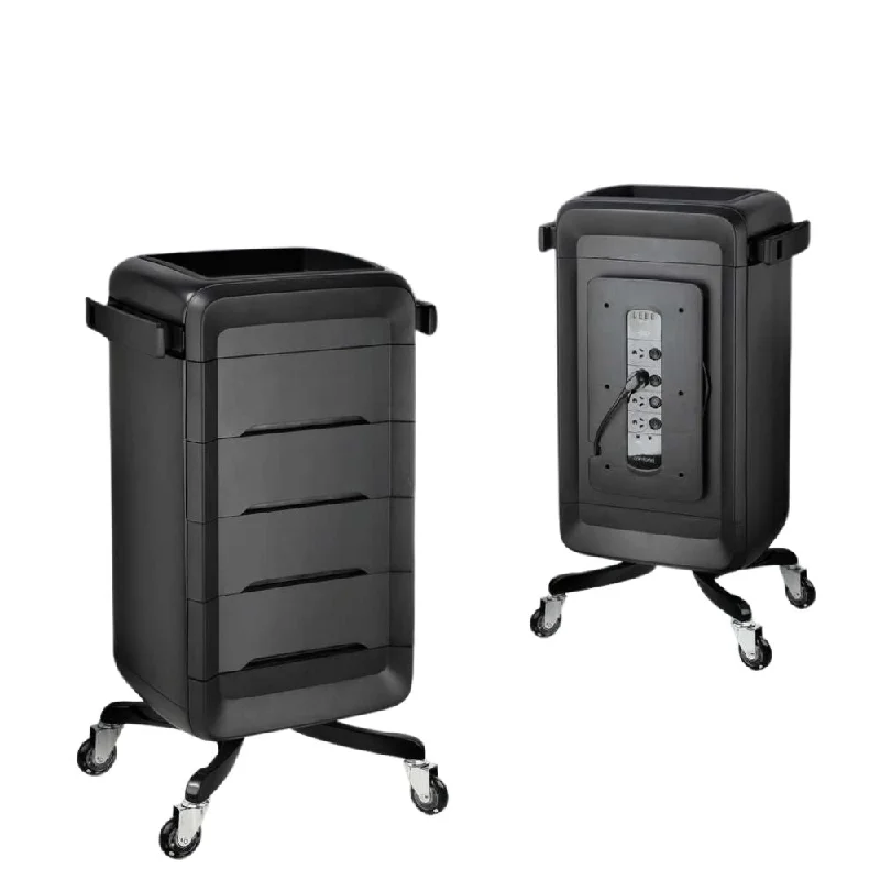 Comfortel Mova Salon Trolley - Black on Black