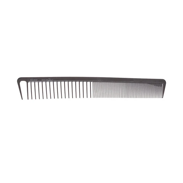 Ikonic Silicon Heat Resistant Comb 02 - Grey