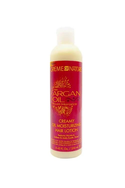 Creme of Nature Argan Oil Creamy Oil Moisturizing Hair Lotion 8.45 oz