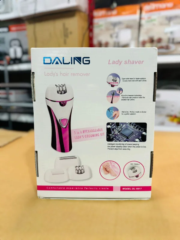 DALING 3 in 1 Rechargeable Ladies Grooming Kit DL-6017