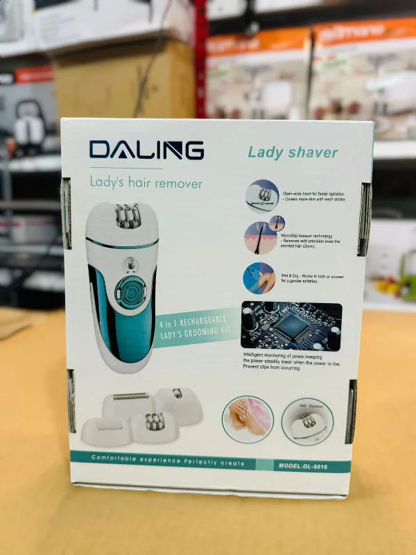 DALING Rechargeable 4 in 1 Ladies Grooming Kit DL-6018