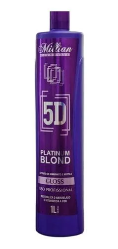 Definitive 5D Platinum Blond Progressive Brush Blowout Smoothing 1L - Millian