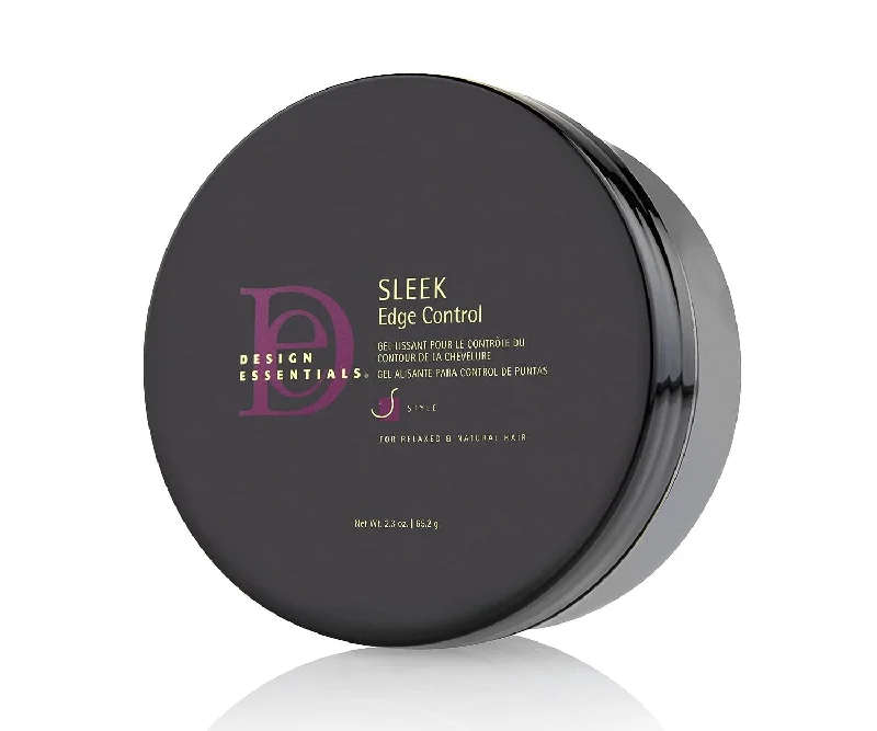 Design Essentials Sleek Edge Control Gel for Relaxed and Natural Hair 2.3 oz