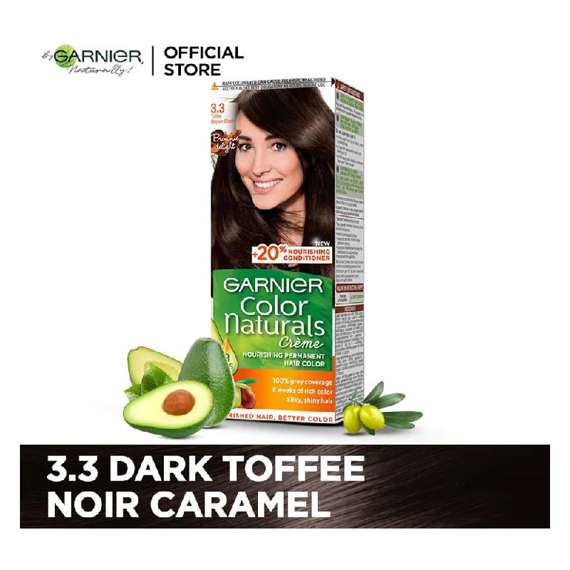 Garnier Color Natural Hair Color Dark Toffee Noir Caramel 3.3