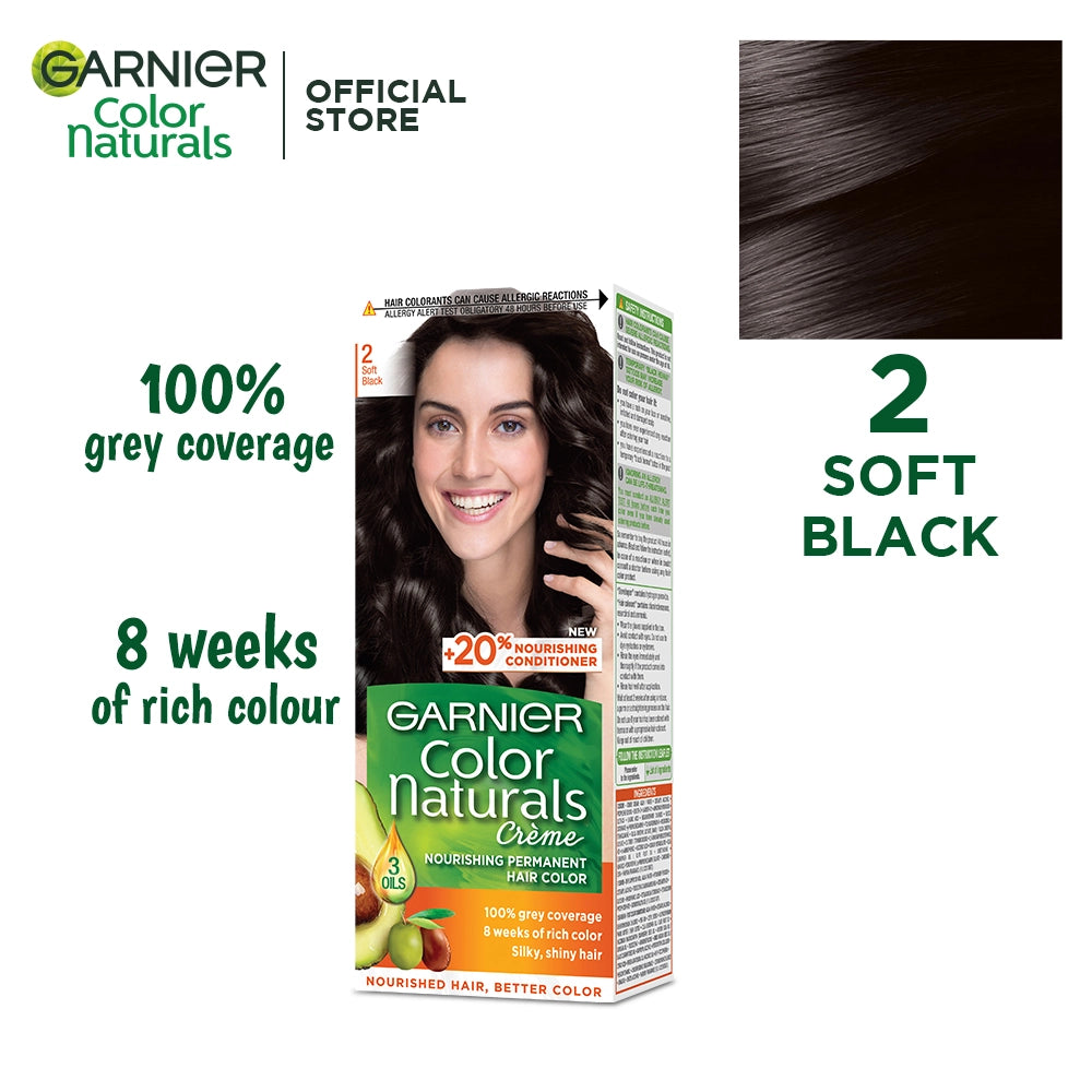 Garnier Color Naturals - 2 Soft Black