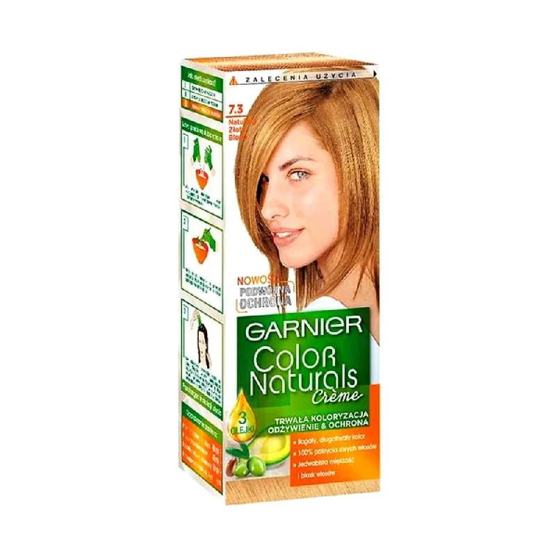 Garnier Color Naturals Creme Hair Colour Hazel Blonde 7.3