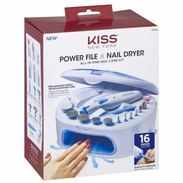 Kiss: Power File x Nail Dryer