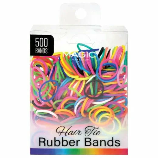 Magic Collection: 500 Hair Ties Rubber Bands