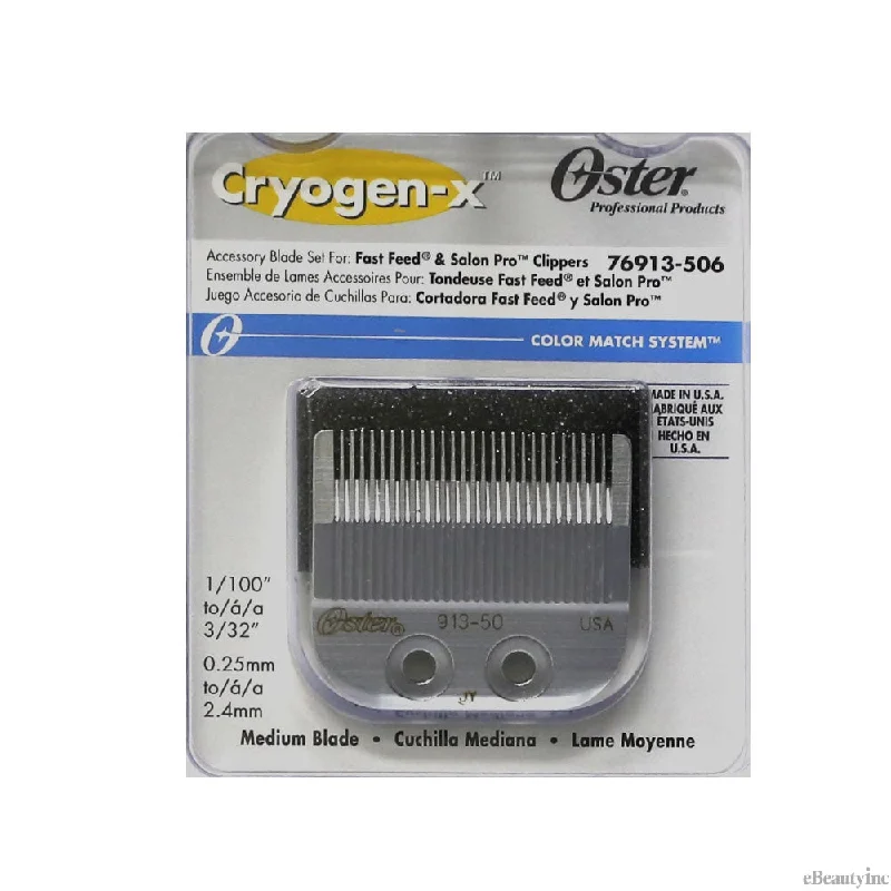 Oster Fast Feed 17-Teeth Cryogen-X Medium Blade #76913-506