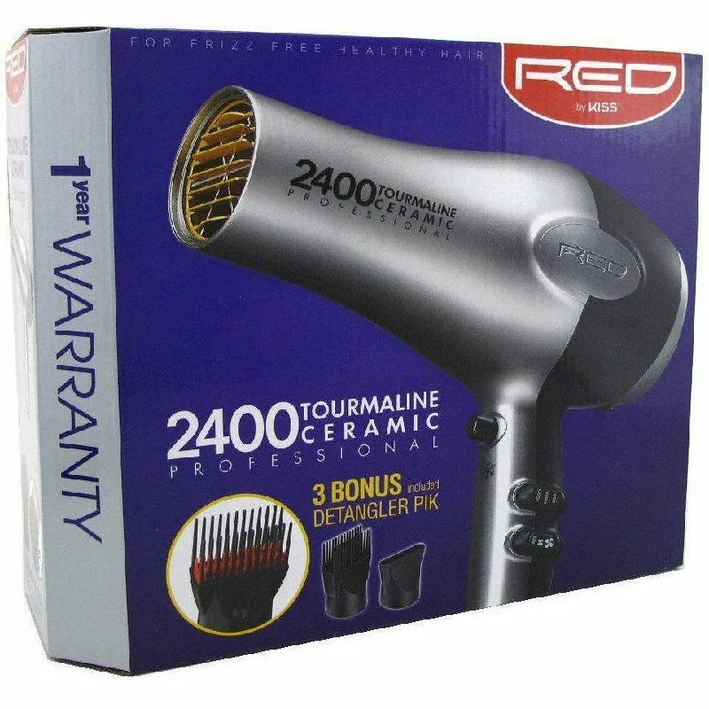 RED by Kiss: 2400 Tourmaline Ceramic Professional Hair Dryer