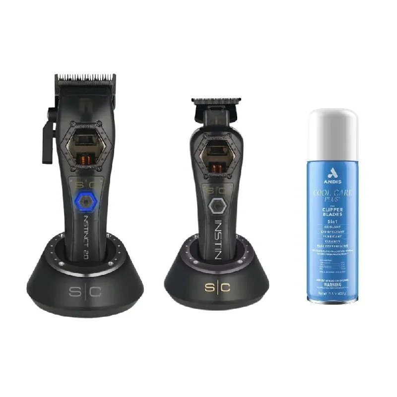 StyleCraft Metal Edition Instinct Clipper & Trimmer with Cool Care Plus