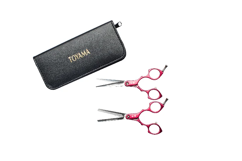 Toyama Light Set Red (Scis/Thinners (5.5")