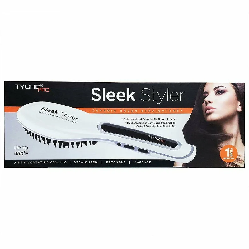 Tyche Pro: Ceramic Brush Straightener