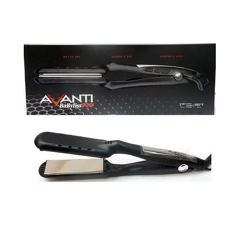 BaBylissPRO Avanti Titanium Wet to Dry Flat Iron 1-3/8"