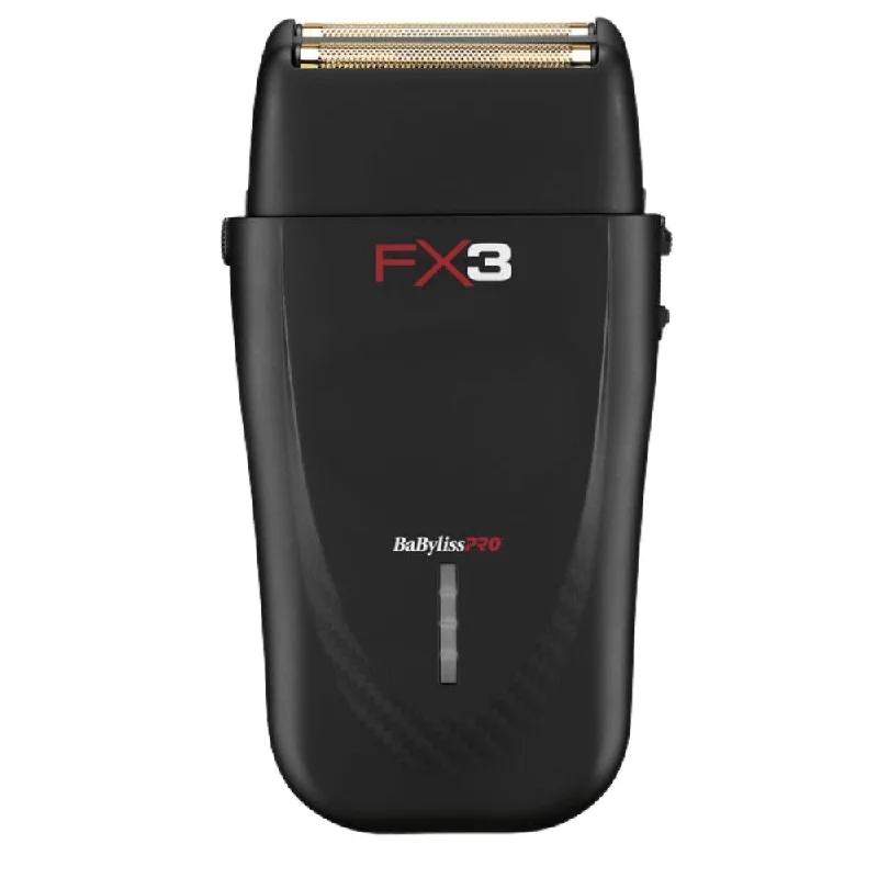 BaBylissPRO FX3 Black Double Foil Shaver