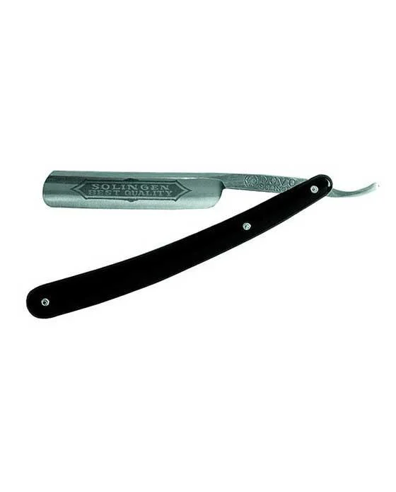 Dovo Straight Razor, Cellidur Black Handle  5/8' in. Solingen, Germany