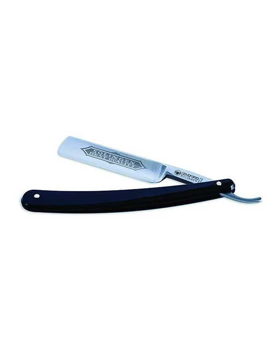 Dovo Straight Razor, Cellidur Black Handle  6/8' in. Solingen, Germany