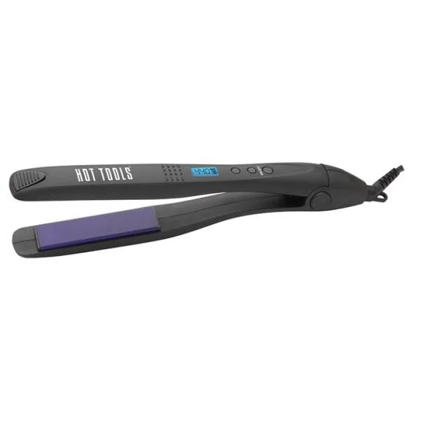 Hot Tools Ceramic Titanium Tourmaline Digital Flat Iron 1"