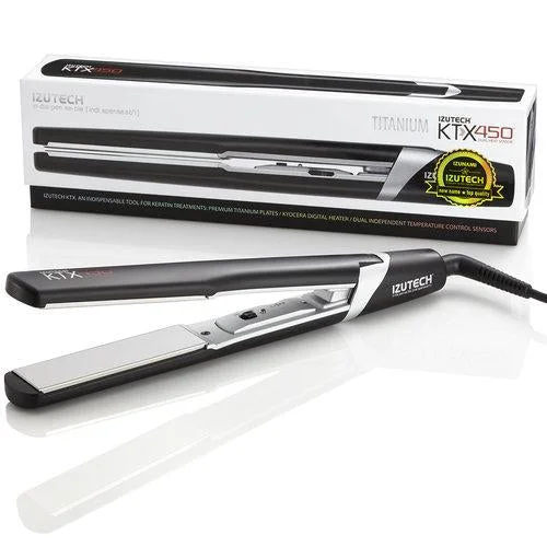 Izutech KTX 450 Lt Titanium Flat Iron 1.25 Inch