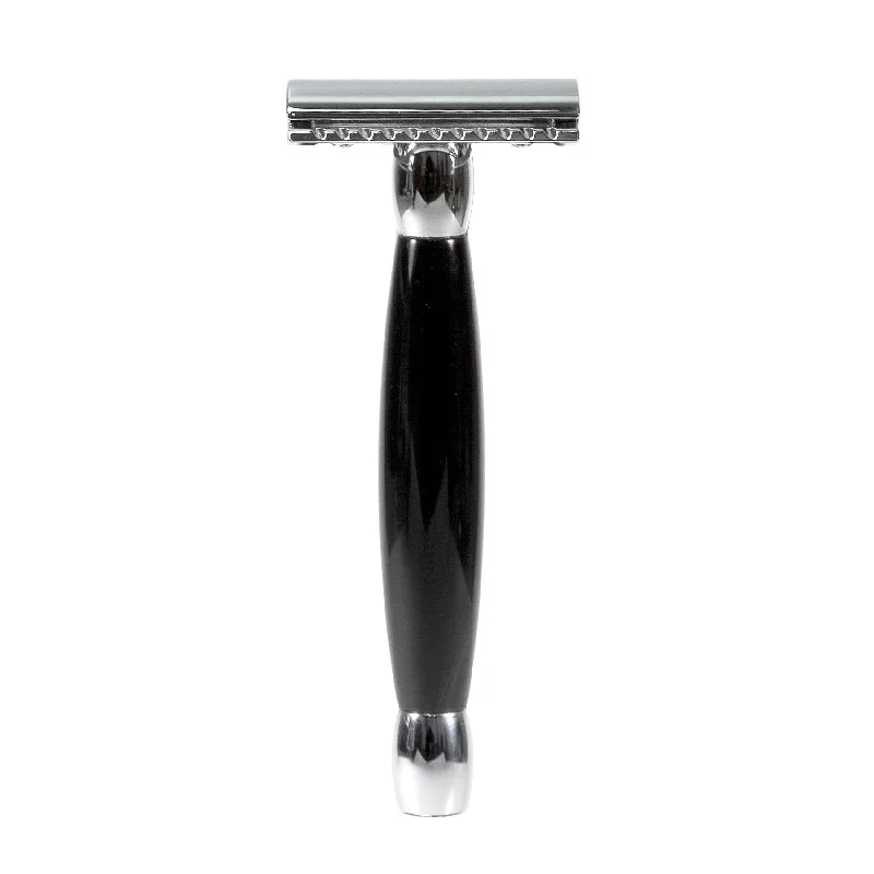 Merkur 27C Closed Comb Safety Razor, Horn Handle