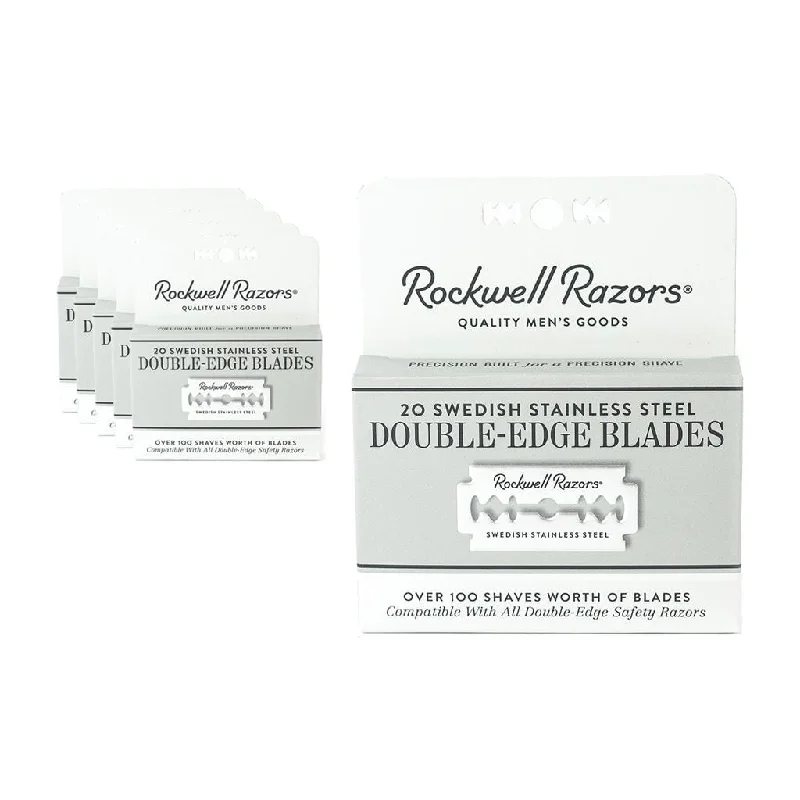 Rockwell Razor Blades - Package Of 20 Blades (Case pack of 6)