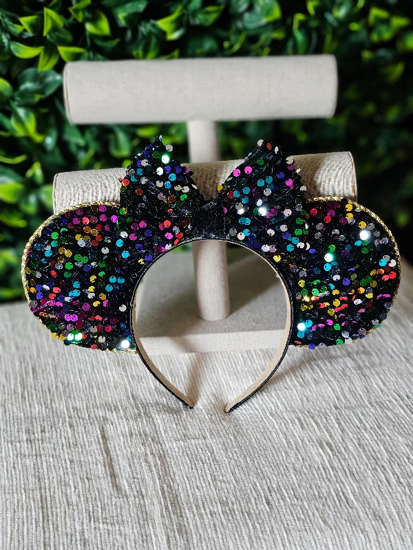 Fireworks sequins ear headband